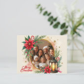 With own photo Hearth & Holly シーズンポストカード (スタンド正面)