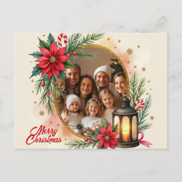 With own photo Hearth & Holly シーズンポストカード