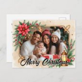 With own photo Lantern & Laughter シーズンポストカード (正面/裏面)