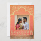 With photo Marigold調和 招待状 (裏面)