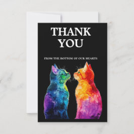 With photo 🌈  Purrfectly Yours: Purrfectly  サンキューカード