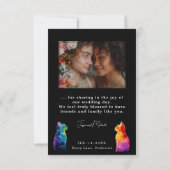 With photo 🌈  Purrfectly Yours: Purrfectly  サンキューカード (裏面)