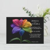 🌈 With photo Technicolor Love  招待状 (スタンド正面)