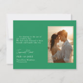 With photo Thank Thank You with Passiflora Serenit サンキューカード (裏面)