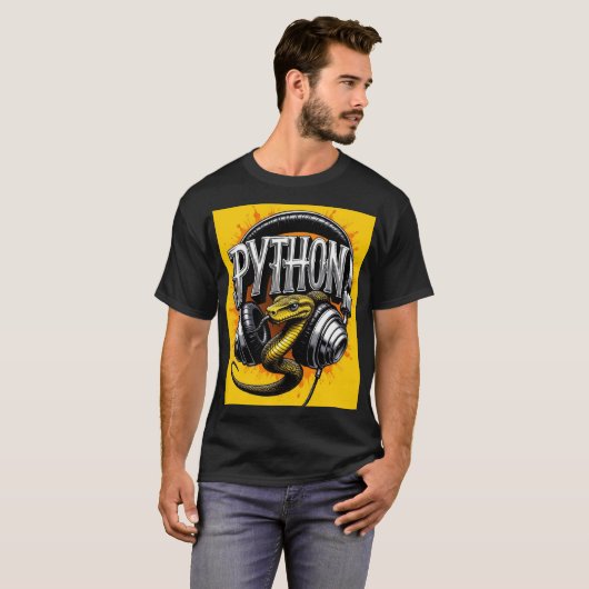 with snake tシャツ (正面フル)