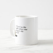 With The Right Shoes Mug コーヒーマグカップ (正面左)