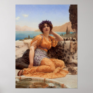 With Violets Wreathed and Robe of Saffron Hue ポスター