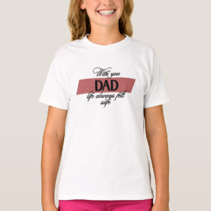 With Youパパ ガールズベーシックTシャツ Tシャツ