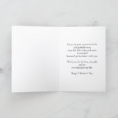 With You, Always – Red-Tailed Hawk Valentine’s Day シーズンカード (内部)