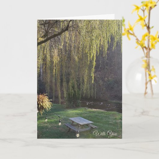 With You Card カード (黄色い花)