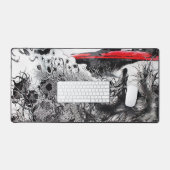 Withering Fields of the Crimson Dusk デスクマット (キーボード&マウス)