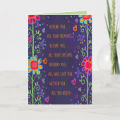 Within You 感動的引用文卒業 カード (正面)