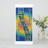 Withlacoochee州トレイルグリーティングカード (スタンド正面)