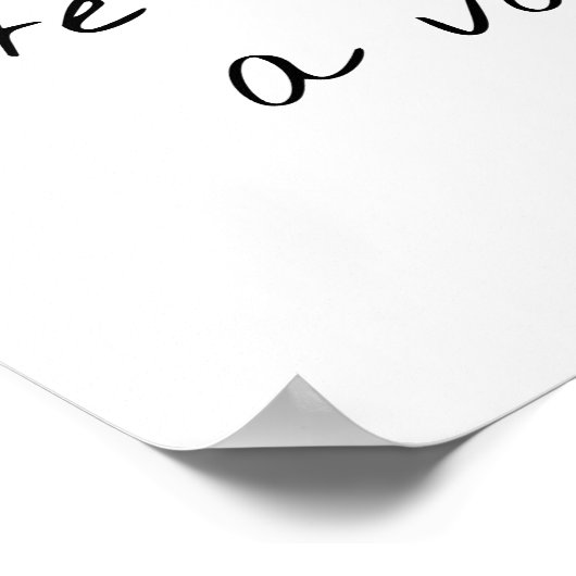 Without A Voice Poster ポスター (角)