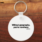 Without Geography引用文 キーホルダー (正面)