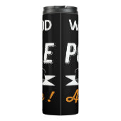 Without God Nothing Is Possible タンブラー (裏面)