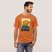 Without Work Nothing Is Sustained Labor Day Worker Tシャツ (正面フル)