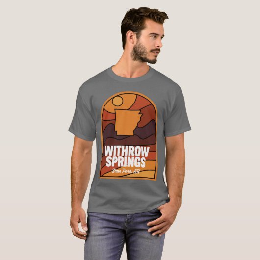 Withrow Springs State Park Arkansas Tシャツ (正面フル)