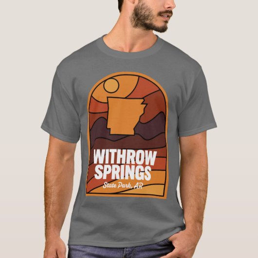 Withrow Springs State Park Arkansas Tシャツ (正面)
