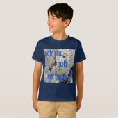 withyou make me happy "kids t shirt" tシャツ (正面フル)