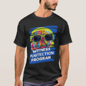 Witness Pugtection Program Pug Animal Pun Dutch Bu Tシャツ (正面)