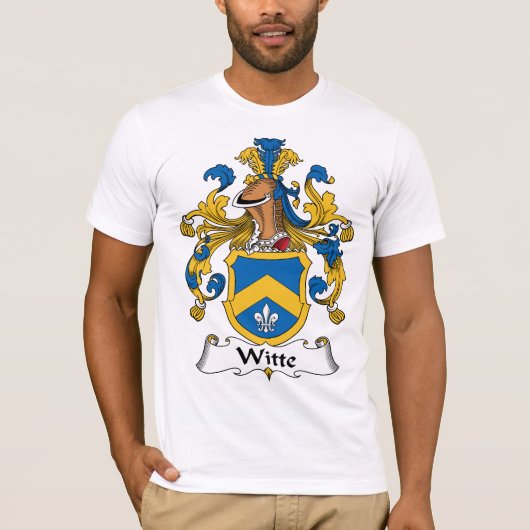 Witteの家紋 Tシャツ (正面)