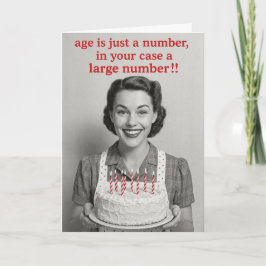Witty Birthday card  カード