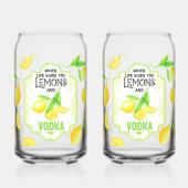 Witty 'When Life Gives You Lemons, Add Vodka'  ガラス缶 (左)