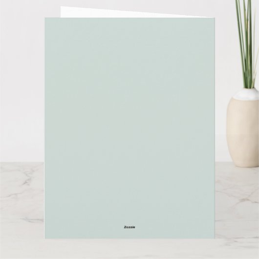 Witziger Weihnachtsbaum カード (裏面)