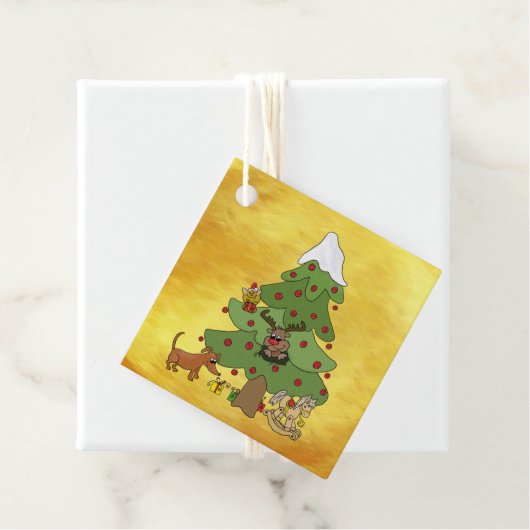 Witziger Weihnachtsbaum  フェイバータグ (インサイチュ)