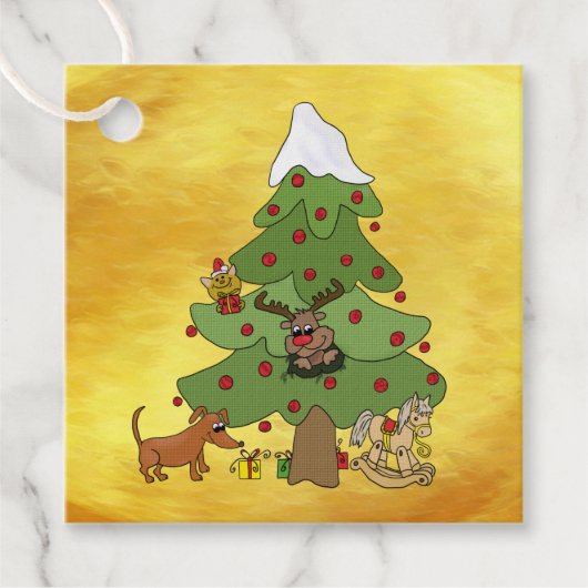 Witziger Weihnachtsbaum  フェイバータグ (正面)