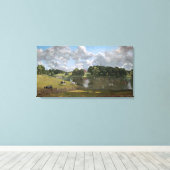 Wivenhoe公園、Essex キャンバスプリント (インサイチュ (ウッドフロア))