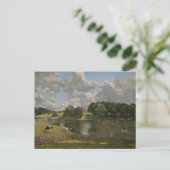 Wivenhoe Park、Essex著John Suncal Postcard ポストカード (スタンド正面)