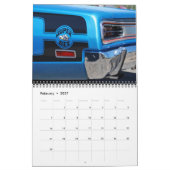 WIZARD撮影によるMoparカレンダーのショット カレンダー (2月 2027)