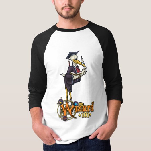 Wizard101氏リンカーンのワイシャツ Tシャツ (正面)