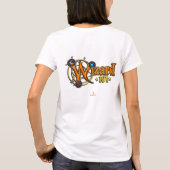 Wizard101落書きの海賊Gobbler (黒及び白) Tシャツ (裏面)
