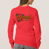Wizard101落書きの火の小妖精や小人 Tシャツ (裏面)