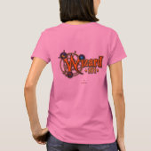Wizard101落書きフランチェスカ(黒及び白) Tシャツ (裏面)