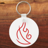 Wizard101 Fireキーチェーン キーホルダー (正面)