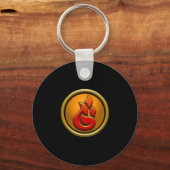 Wizard101 Fire School Keychain キーホルダー (正面)