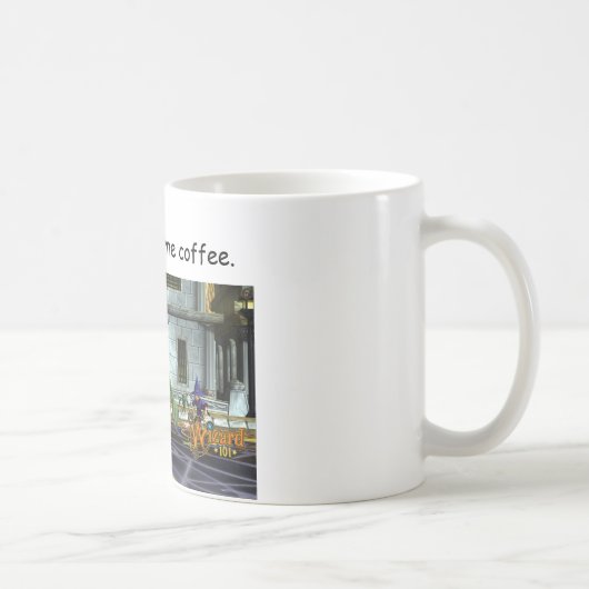 Wizard101 Gobblerのマグ コーヒーマグカップ (右)