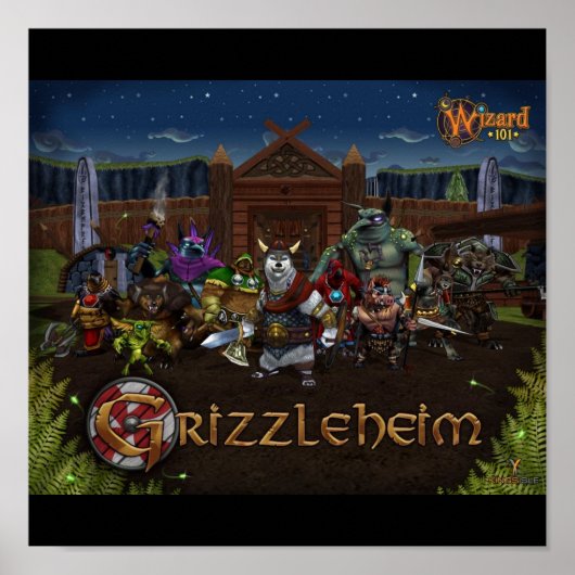 Wizard101 Grizzleheimポスター ポスター (正面)