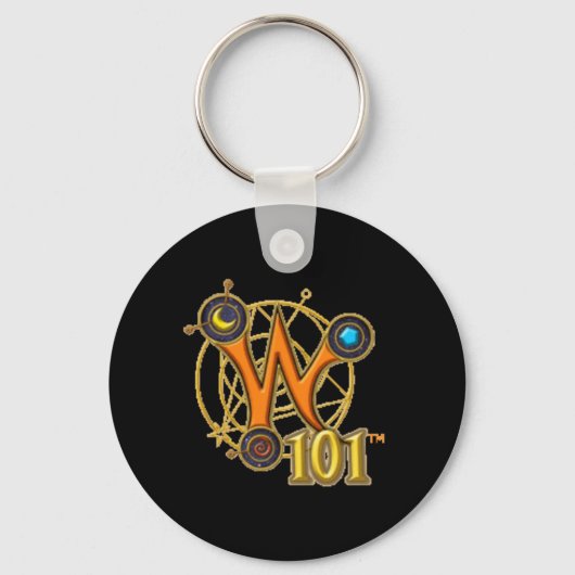 Wizard101 Keychain – ロゴ キーホルダー (正面)