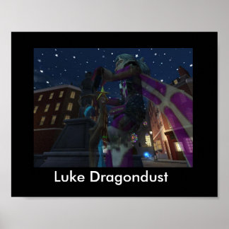 Wizard101 Luke Dragondustポスター ポスター