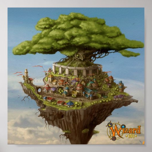 Wizard101 Wizard City Concept Poster ポスター (正面)