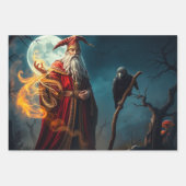 Wizard ラッピングペーパーシート (正面)