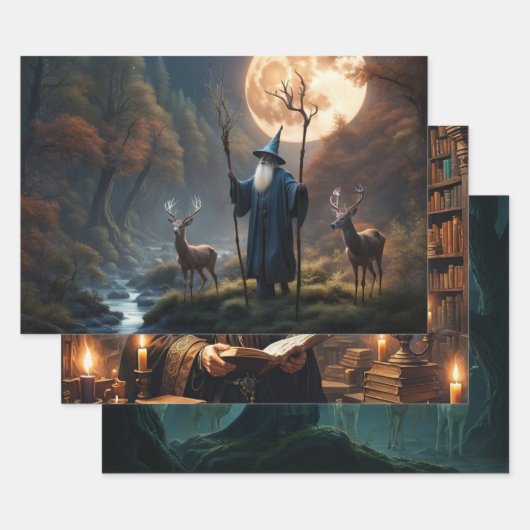 Wizard ラッピングペーパーシート (セット)