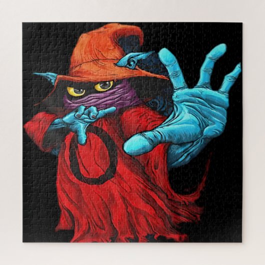 Wizard Art, Mystical Imagery, Fantasy Design, Magi ジグソーパズル (縦)