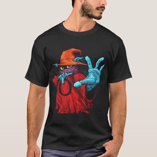 Wizard Art, Mystical Imagery, Fantasy Design, Magi Tシャツ (正面)