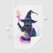 Wizard Cat Magic ゴルフタオル (インサイチュ)